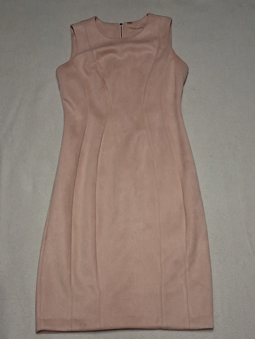 Calvin Klein Light Pink Sleeveless Sheath Dress